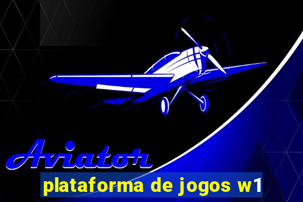 plataforma de jogos w1